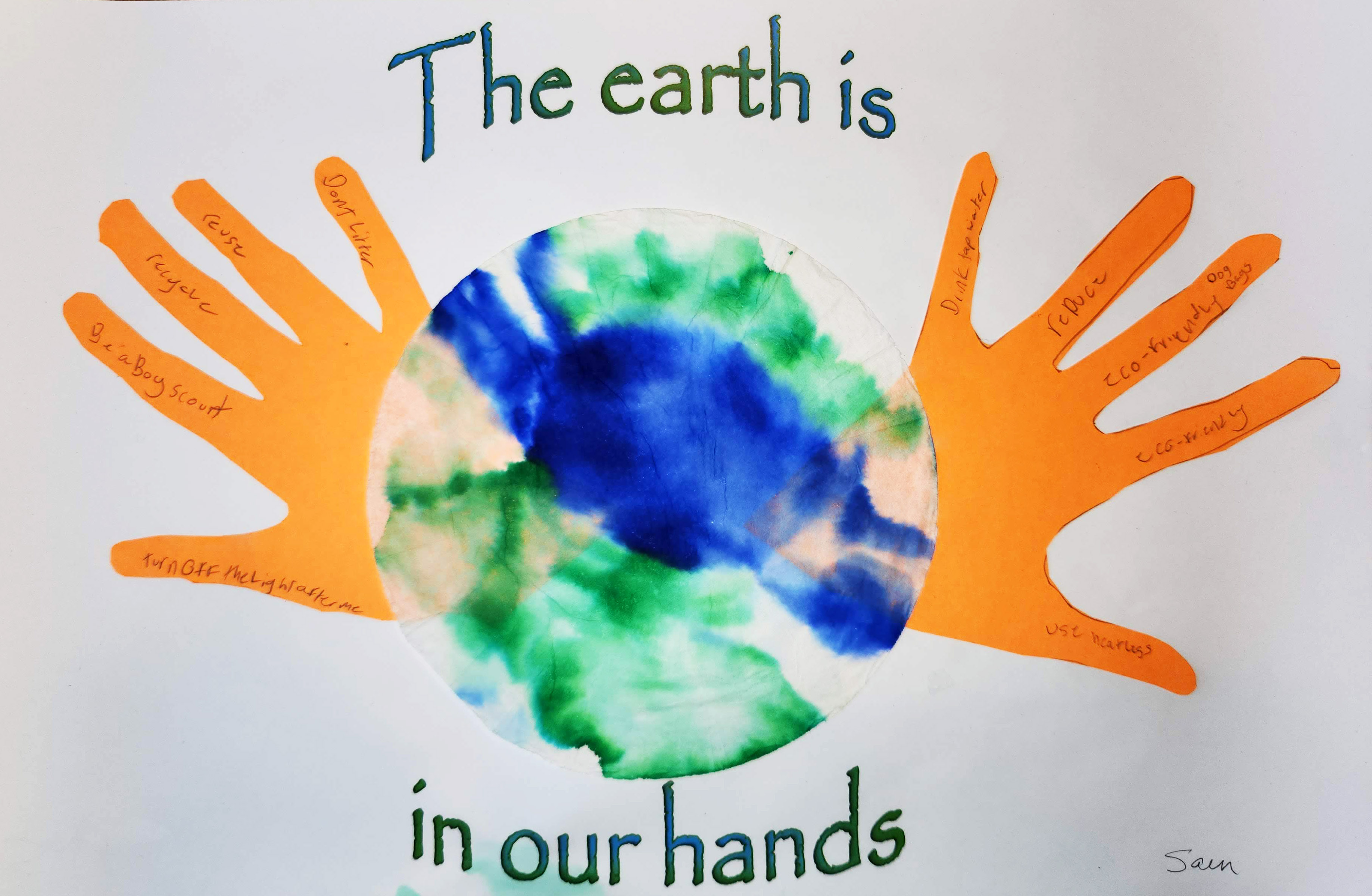 the earth is in our hands